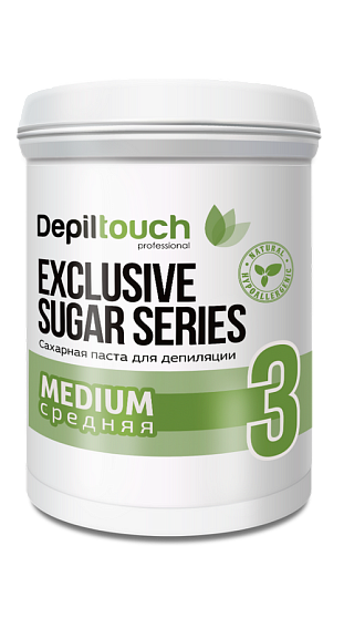 Depiltouch, паста сахарная для депиляции Exclusive №3 Средняя 800 гр.