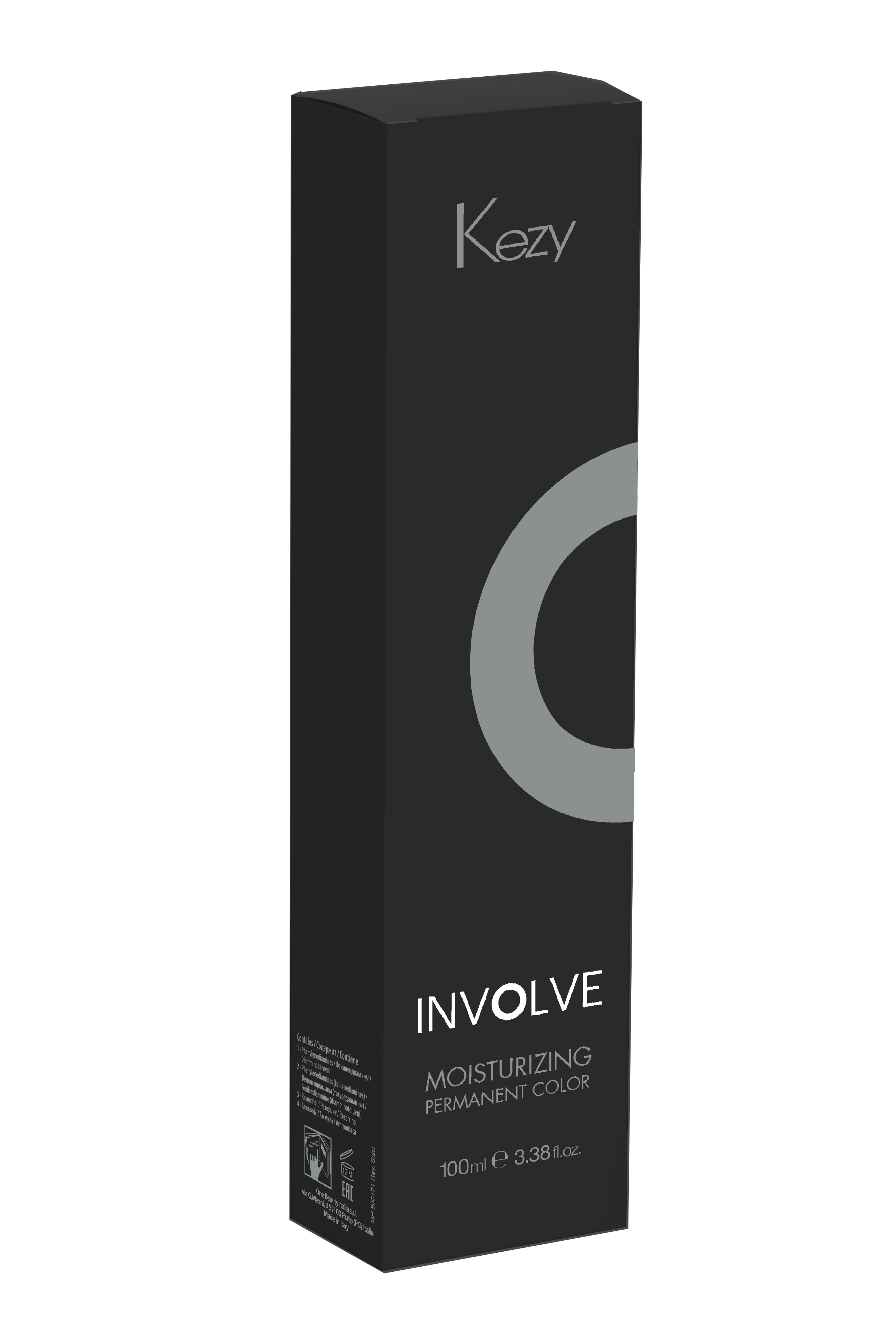Kezy Involve, 8/8, светлый золотисто-медный креольский блондин, крем-краска, 100 мл.