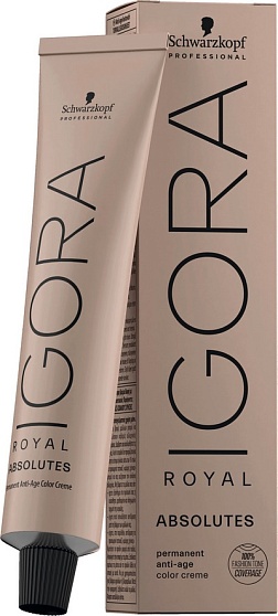 IGORA ROYAL Absolutes, 9/460, блондин бежевый шоколадный натуральный, крем-краска, 60 мл