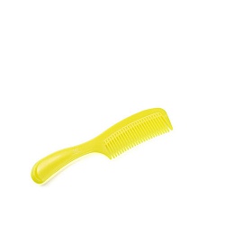 TNL, расческа для волос широкая с ручкой ,желтая