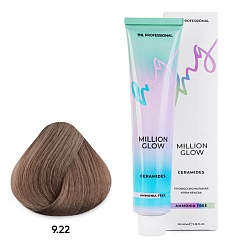 TNL Million Glow Ammonia free, 9/22, очень светлый блонд фиолетовый интенсивный, крем-краска, 100 мл