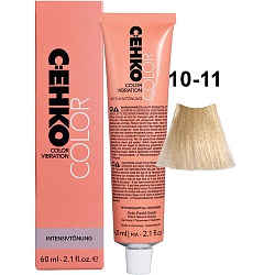 C:ehko Крем Color Vibration тонирующий для волос 10/11, ультра светлый жемчужный блондин, 60 мл