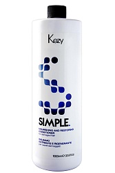 Kezy Simple, бальзам питательный восстанавливающий для поврежденных волос 1000 мл.
