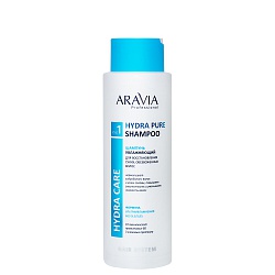 ARAVIA Professional, Шампунь увлажняющий для восстановления сухих, обезвоженных волос 400 мл.