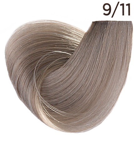 Inebrya Color, 9/11, очень светлый блонд интенсивный пепельный, крем-краска, 100 мл.
