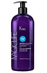 Kezy Blond Hair, шампунь укрепляющий для светлых и обесцвеченных  волос 1000 мл.