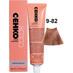 C:ehko Крем Color Vibration тонирующий для волос 9/82, молочная карамель, 60 мл