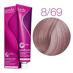 LondaColor, 8/69, светлый блонд фиолетовый сандрэ, крем-краска 60 мл.                               