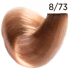 Inebrya Color, 8/73, светлый блондин коричневй золотистый, крем-краска, 100 мл.