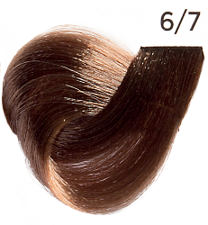 Inebrya Color, 6/7, темный блондин коричневый (шоколадный), крем-краска, 100 мл.