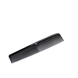 TNL, расческа для стрижки комбинированная зауженная 225 мм.,черная