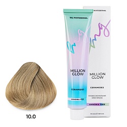 TNL Million Glow Ammonia free, 10/0, платиновый блонд, крем-краска, 100 мл.