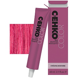 C:ehko Крем-краска Color Explosion для прядей красный-фиолетовый 60 мл