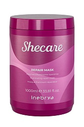 Inebrya Shecare, Маска интенсивная для востановления волос, 1000 мл NEW