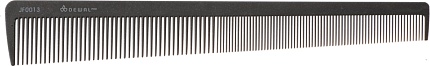 DEWAL Расческа "JF" силикон с микрофиброй, комбинированная 20 см.