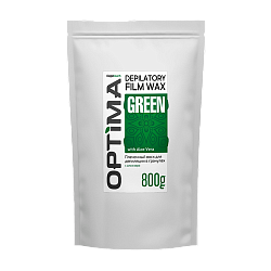 Depiltouch, воск пленочный для депиляции в гранулах OPTIMA "GREEN" 800 гр.