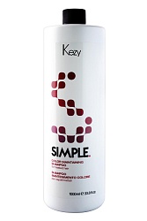 Kezy Simple, шампунь для поддержания цвета  окрашенных волос 1000 мл.