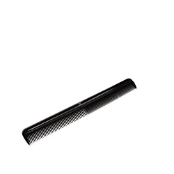 TNL, расческа для стрижки комбинированная узкая 215 мм.,черная