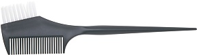 DEWAL Кисть для окрашивания черная с расческой, узкая 45 мм.