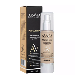 Aravia Laboratories, крем тональный увлажняющий 12 Nude Perfect 50 мл.