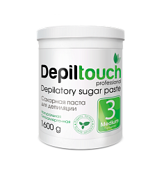 Depiltouch, паста сахарная для депиляции №3 Средняя 1600 гр.