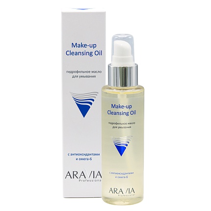 ARAVIA Professional, Масло гидрофильное для умывания с антиоксидантами и омега-6 110 мл.