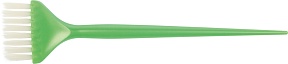 DEWAL Кисть для окрашивания зеленая, узкая 45 мм.