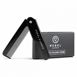 REBEL, Расческа для бороды REBEL BARBER Folding Beard Comb