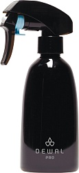 DEWAL Распылитель пластик с металлическим шариком, черный  250 мл.