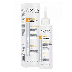 ARAVIA Professional, Гель-эксфолиант мультикислотный для глубокого очищения кожи головы 150 мл.