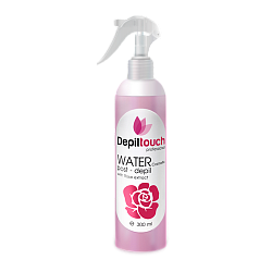 Depiltouch, вода косметическая с экстрактом розы 300 мл.