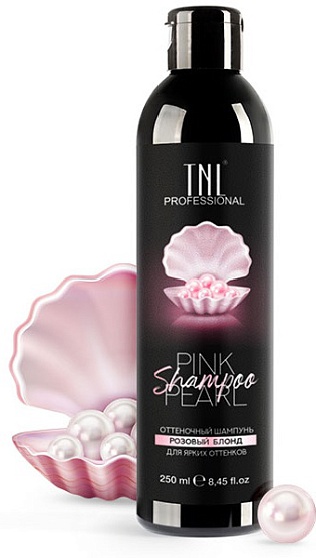TNL Professional, шампунь оттеночный для ярких оттенков Pink Pearl  250 мл.
