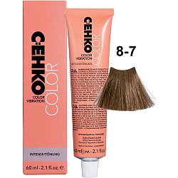 C:ehko Крем Color Vibration тонирующий для волос 8/7, песочный, 60 мл