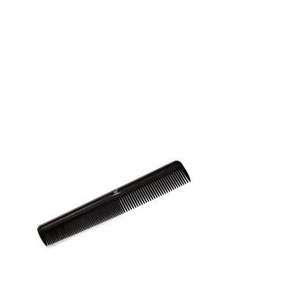 TNL, расческа для стрижки комбинированная зауженная 163 мм.,черная
