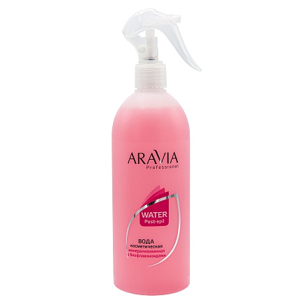 ARAVIA Professional, Вода косметическая минерализованная с биофлавоноидами,500 мл.