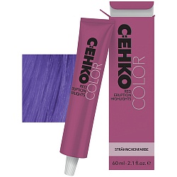 C:ehko, Color Explosion, для прядей фиолетовый-фиолетовый,крем-краска, 60 мл