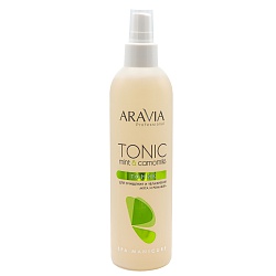 ARAVIA Professional, Тоник для очищения и   увлажнения кожи с мятой и ромашкой 300 мл.