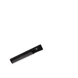 TNL, расческа для волос мини,узкая 132 мм.,черная