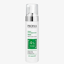 PROFKA, пенка для умывания PERFECT Skin Foam с пребиотиком и алоэ вера, 210 мл.