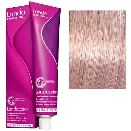 LondaColor, 10/96, яркий блонд сандрэ фиолетовый, крем-краска 60 мл.                                