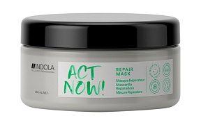 Indola ACT NOW, маска для восстановления волос  250 мл.
