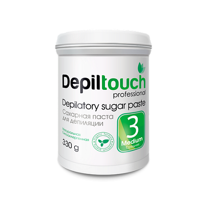Depiltouch, паста сахарная для депиляции №3 Средняя 330 гр.