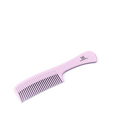 TNL, расческа для волос широкая с ручкой 47х220 мм.,розовая