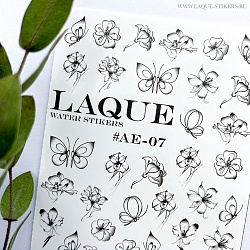 Laque stikers Слайдер дизайн AE-07 черный