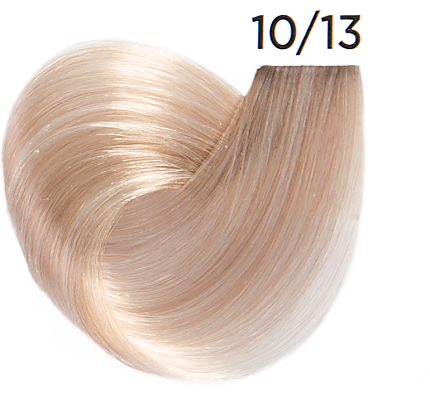 Inebrya Color, 10/13, платиновый блондин пепельный золотистый, крем-краска, 100 мл.