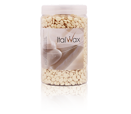 ITALWAX, воск горячий (пленочный) "Белый шоколад" гранулы, 500 мл.