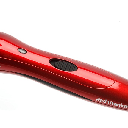 DEWAL Плойка "RED TITANIUM" 33 мм., титаново-турмалиновое покрытие, 40 Вт., 190 С. 