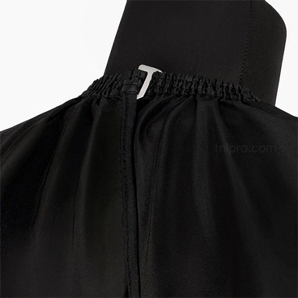 TNL, пеньюар парикмахерский "Total" с рукавами черный