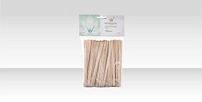 Шпатели Italwax  малые деревянные для нанесения воска (100шт)