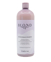 Inebrya Blond esse, Шампунь для блондированных волос, 1000 мл.